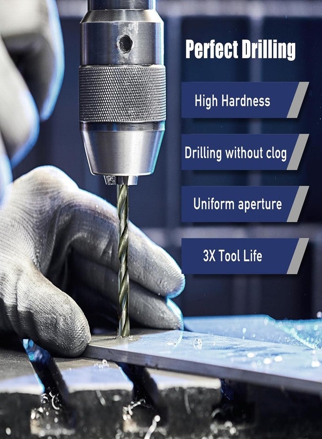 Inditrust High Speed Steel 13 Pcs Of Hss Bit Set For Drilling Wood, Steel, Plastic And Wall 1.5-6.5 Mm, Straight - Image 3